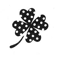 Stempel Kleeblatt Stempel Kleeblatt