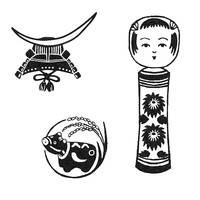 Gotouchi Stamp Set Tohoku Gotouchi Stamp Set Tohoku