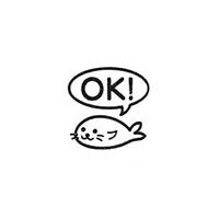 Ministempel Robbe OK Ministempel Robbe OK