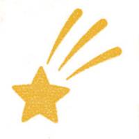 Ministempel Sternschnuppe Ministempel Sternschnuppe