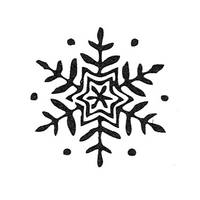 Stempel Eiskristall Stempel Eiskristall