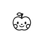Ministempel Apfel Ministempel Apfel