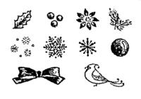 Stempelset Christmas Stempelset Christmas