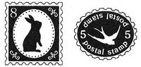 Stempelset Postal stamp Stempelset Postal stamp