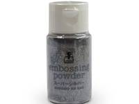 Embossing Powder M Silver Glitz