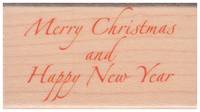 Stempel Merry Christmas and Happy New Year Stempel Merry Christmas and Happy New Year