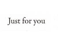 Stempel Just for you Stempel Just for you