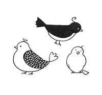 Symphony Stamp Set - Vögel Symphony Stamp Set - Vögel
