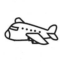 Stempel Flugzeug Stempel Flugzeug