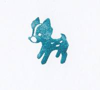 Stempel Rehkitz Stempel Rehkitz