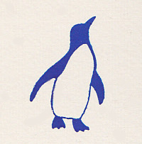 Stempel Pinguin Stempel Pinguin