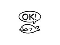 Ministempel Robbe OK Ministempel Robbe OK