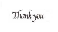 Stempel Thank you Stempel Thank you