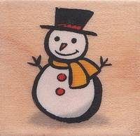Stempel Schneemann Stempel Schneemann