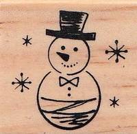 Stempel Schneemann Stempel Schneemann