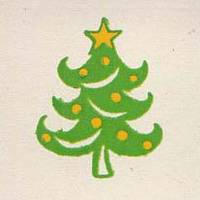 Stempel Weihnachtsbaum Stempel Weihnachtsbaum