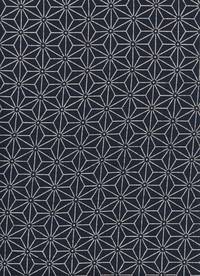 Asanoha groß indigoblau Asanoha groß indigoblau