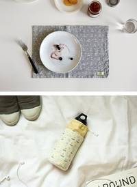 Fat Quarter 3er Pack A drowsy spring day (Leinen) Fat Quarter 3er Pack A drowsy spring day (Leinen)