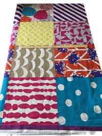 Echino Mingle orange Panel Echino Mingle orange Panel