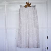 nani IRO JARDIN ⅡCord C white gray nani IRO JARDIN ⅡCord C white gray