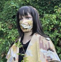 Gesichtsmaske Kranich Gold Gesichtsmaske Kranich Gold