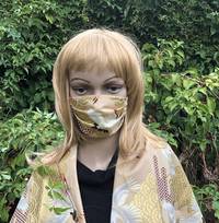 Gesichtsmaske Kranich Gold Gesichtsmaske Kranich Gold