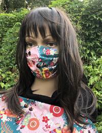 Gesichtsmaske Maiko türkis Gesichtsmaske Maiko türkis