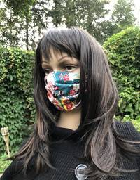 Gesichtsmaske Maiko türkis Gesichtsmaske Maiko türkis