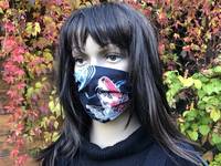 Gesichtsmaske Koi dunkelblau Gesichtsmaske Koi dunkelblau