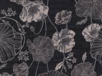 Anemone schwarz Jacquard Anemone schwarz Jacquard