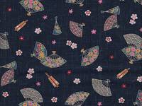 Blaustoff Fächer Blaustoff Fächer