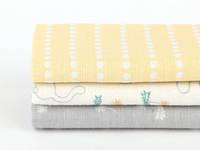 Fat Quarter 3er Pack A drowsy spring day (Leinen) Fat Quarter 3er Pack A drowsy spring day (Leinen)