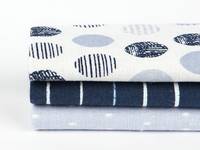 Fat Quarter 3er Pack Take a rest (Leinen) Fat Quarter 3er Pack Take a rest (Leinen)