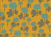 Wachstuch Blumen gelb Wachstuch Blumen gelb