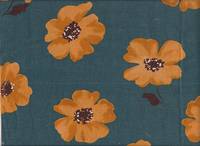 Wachstuch Moment - Floria petrol Wachstuch Moment - Floria petrol