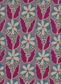 Wachstuch Blumen grau Wachstuch Blumen grau