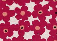 Wachstuch Flower natural pink Wachstuch Flower natural pink