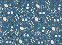 Wachstuch Fruit flower blue Wachstuch Fruit flower blue