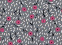 Wachstuch Rice flower gray Wachstuch Rice flower gray