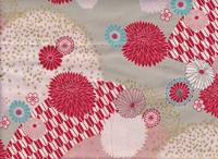 Wachstuch Kiku yagasuri grau Wachstuch Kiku yagasuri grau