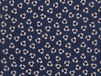 Wachstuch Klee navy Wachstuch Klee navy