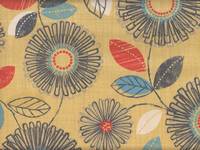 Wachstuch Blumen gelb Wachstuch Blumen gelb