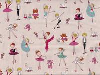 Wachstuch Ballerina natur Wachstuch Ballerina natur