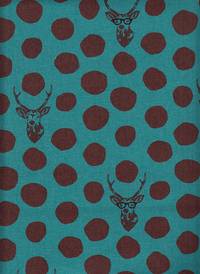 Wachstuch Echino Sambar türkis Wachstuch Echino Sambar türkis