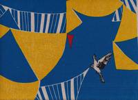 Wachstuch Echino Flag blau Wachstuch Echino Flag blau