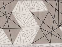 Reststück Wachstuch Tayutou Multifaceted natur 78cm Reststück Wachstuch Tayutou Multifaceted natur 78cm