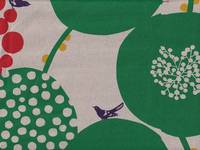 Wachstuch Echino Big berry green Wachstuch Echino Big berry green