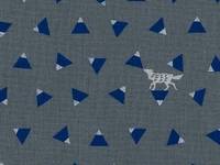 Wachstuch Echino Triangle grau Wachstuch Echino Triangle grau