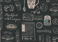 Wachstuch Coffee graugrün Wachstuch Coffee graugrün