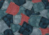 Wachstuch Jeans blau Wachstuch Jeans blau